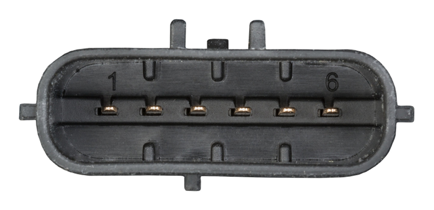 HELLA Sensor, accelerator pedal position - for left-hand drive vehicles - 6-pin connec 6PV010946-011