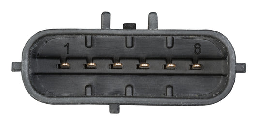 HELLA Sensor, accelerator pedal position - for left-hand drive vehicles - 6-pin connec 6PV010946-011
