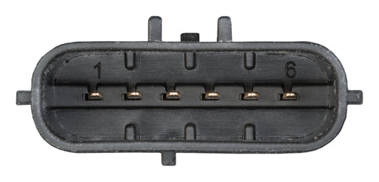 HELLA Sensor, accelerator pedal position - for left-hand drive vehicles - 6-pin connec 6PV010946-021