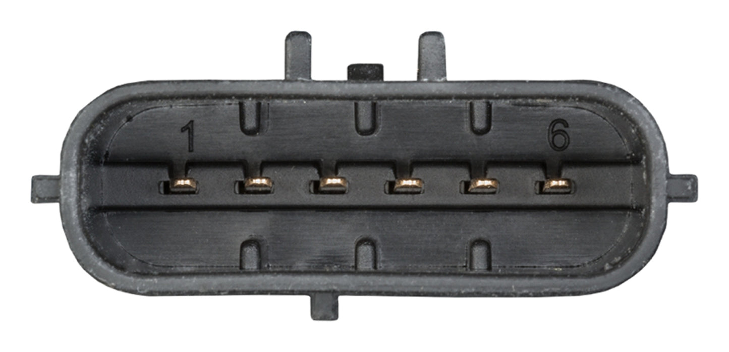 HELLA Sensor, accelerator pedal position - for left-hand drive vehicles - 6-pin connec 6PV010946-021