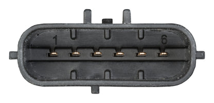 HELLA Sensor, accelerator pedal position - for left-hand drive vehicles - 6-pin connec 6PV010946-021