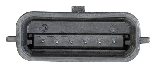 HELLA Sensor, accelerator pedal position - for left-hand drive vehicles - 6-pin connec 6PV010946-201