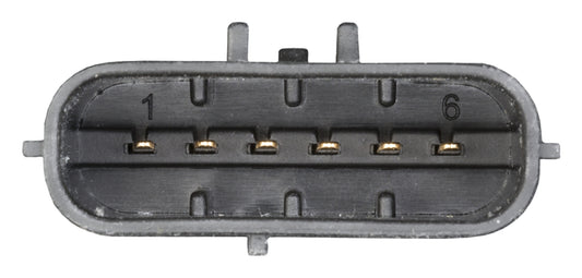 HELLA Sensor, accelerator pedal position - for right-hand drive vehicles - 6-pin conne 6PV011040-701