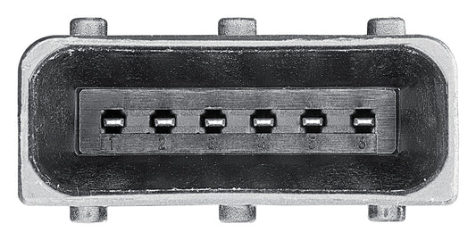 HELLA Sensor, accelerator pedal position - for left-hand drive vehicles - 6-pin connec 6PV934516-701