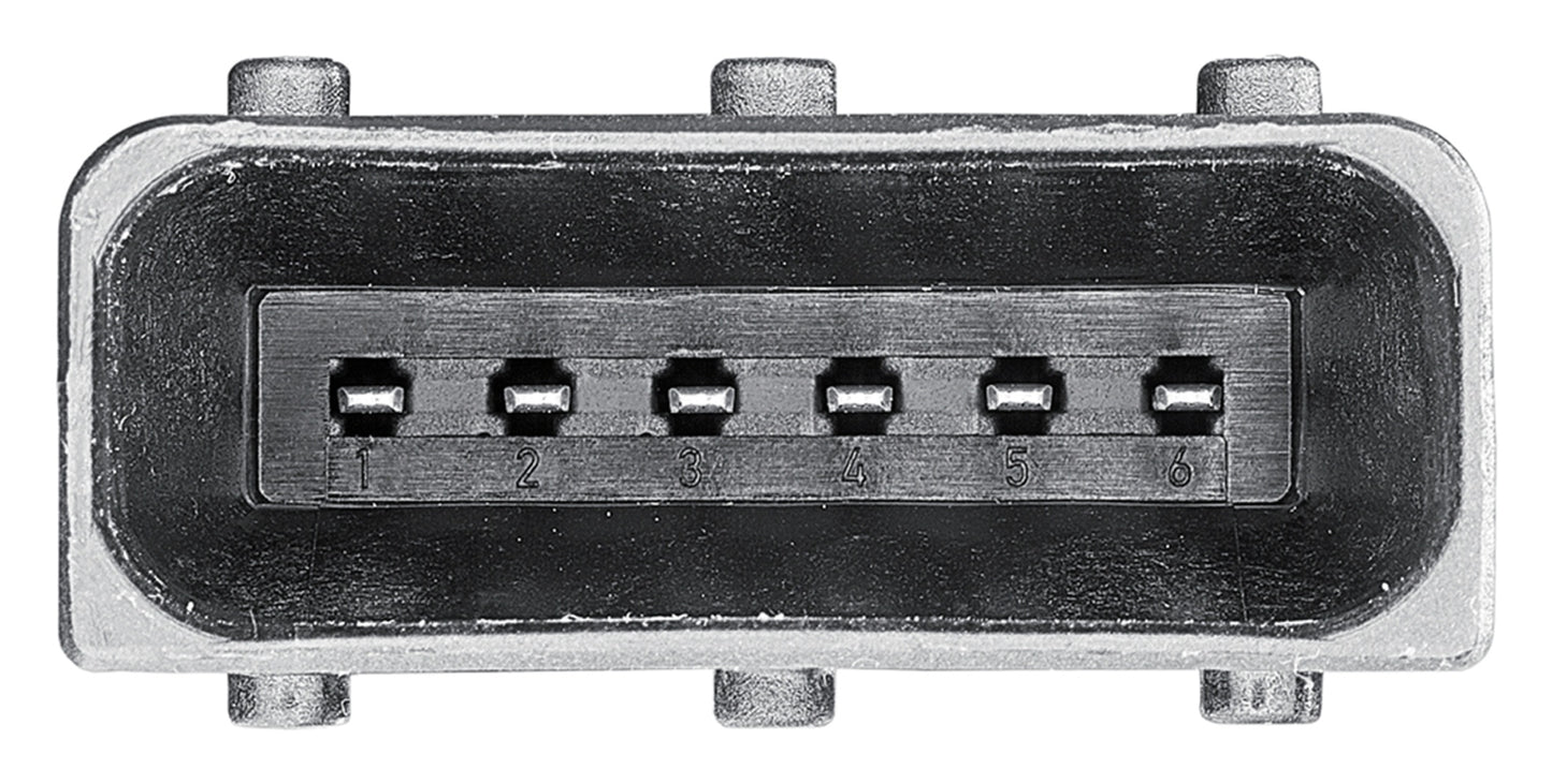 HELLA Sensor, accelerator pedal position - for left-hand drive vehicles - 6-pin connec 6PV934516-701