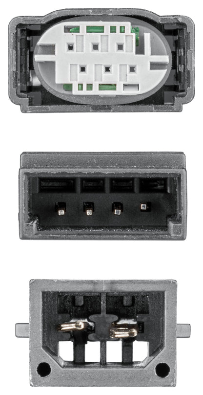 HELLA Sensor, wheel speed - 2/3-pin connector - Rear Axle Left 6PU012806-801