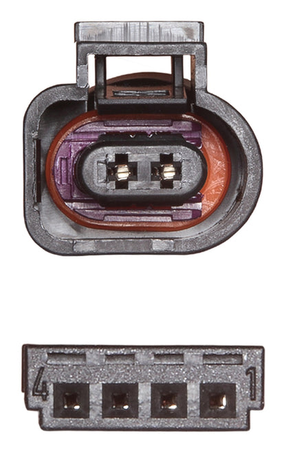 HELLA Sensor, wheel speed - 12V - 2-pin connector - Front Axle Left/Front Axle Right 6PU012806-171