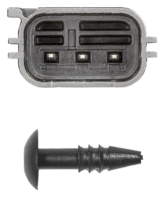 HELLA Sensor, exhaust pressure - 3-pin connector - Plugged 6PP009409-271