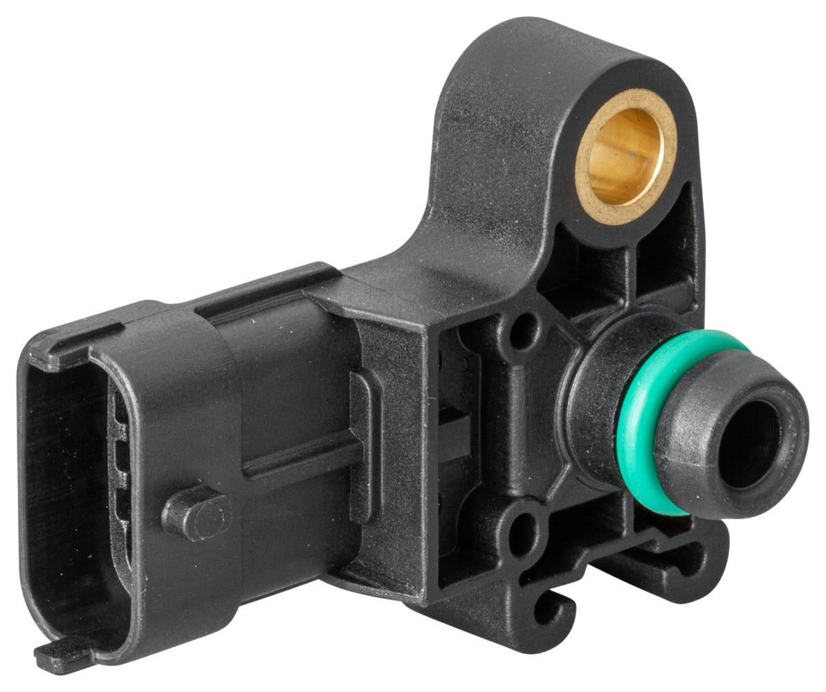 HELLA Sensor, boost pressure - 3-pin connector - Bolted 6PP358152-041