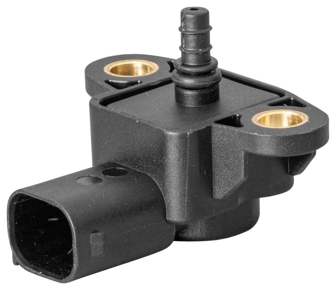 HELLA Sensor, boost pressure - 3-pin connector - Bolted 6PP358152-061