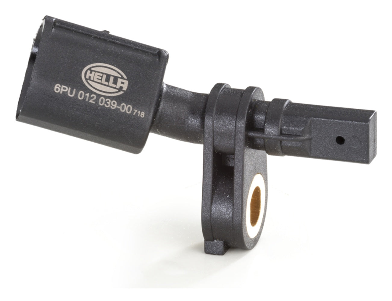 HELLA Sensor, wheel speed - 12V - 2-pin connector - Front Axle Right 6PU012039-001