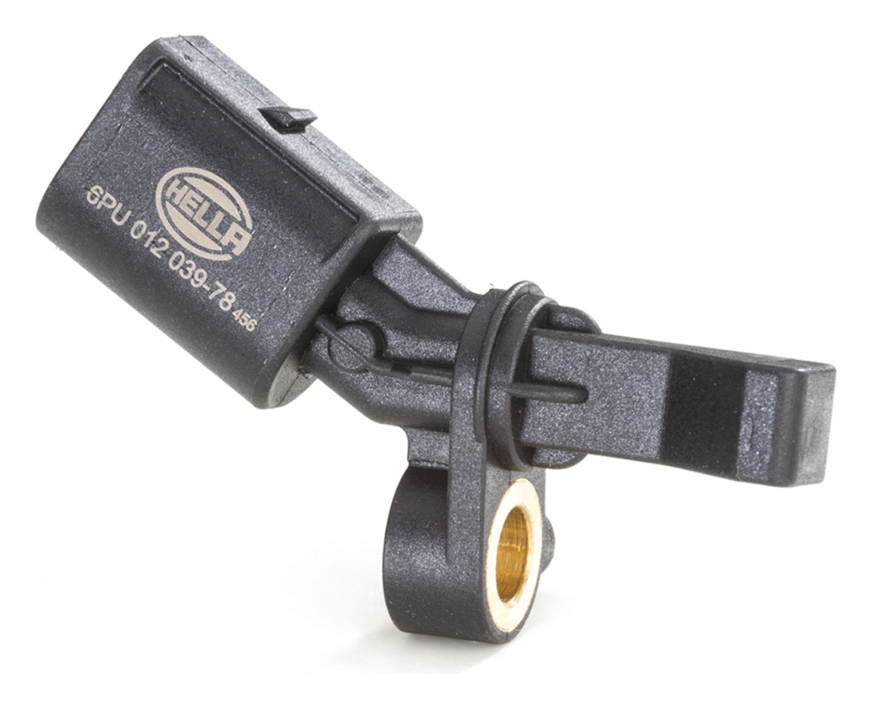 HELLA Sensor, wheel speed - 12V - 2-pin connector - Rear Axle Left 6PU012039-781