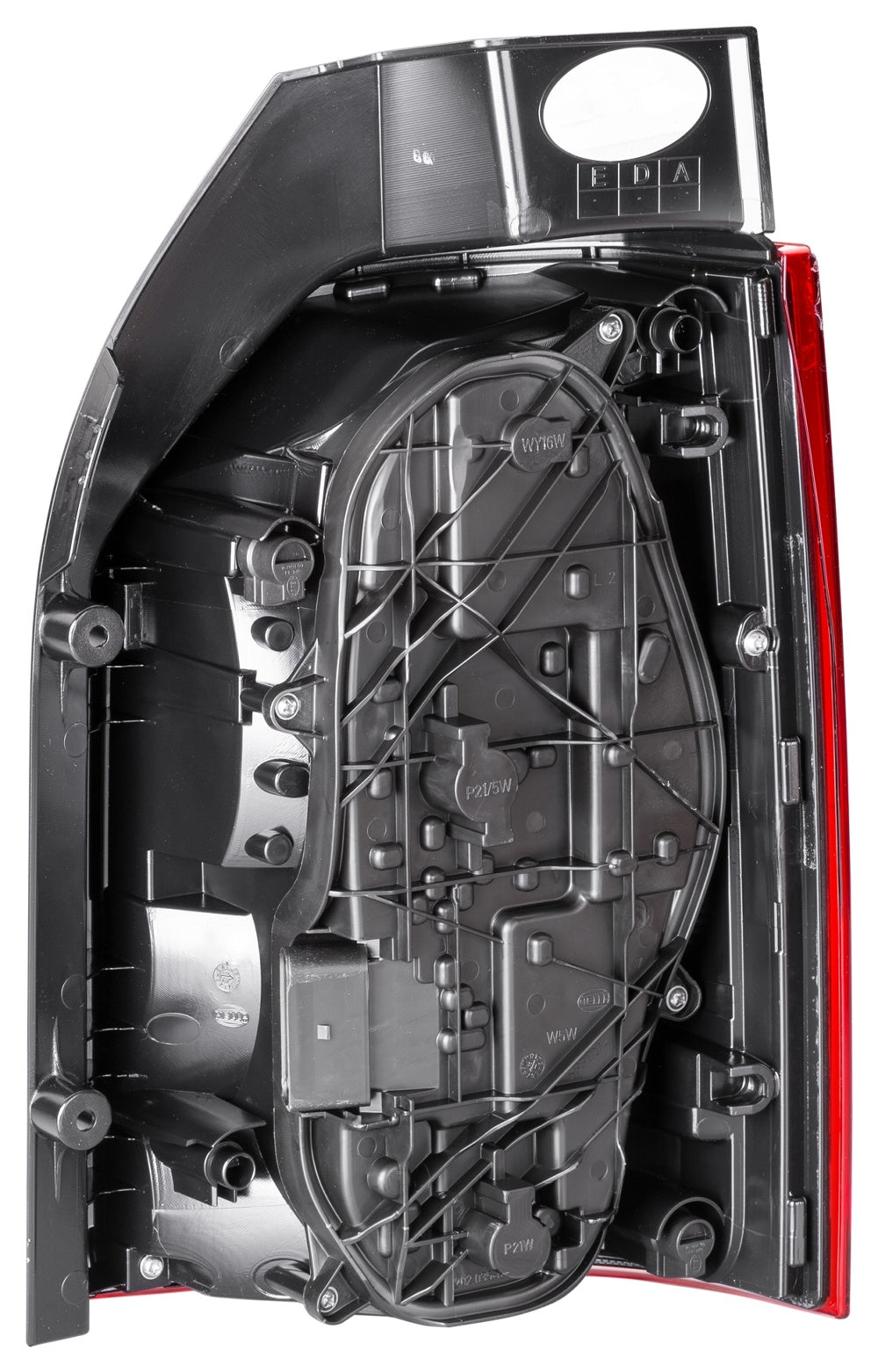 HELLA Rearlight - Halogen - left - for e.g. VW T6 Box (SGA, SGH, SHA, SHH) 2SK012336-071