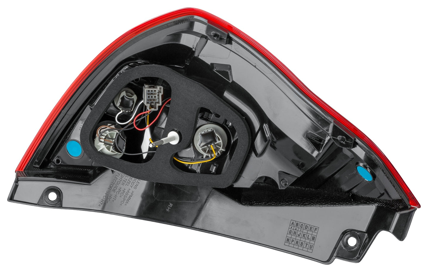 HELLA Rearlight - Hybrid - right - for e.g. Ford Fiesta VI (Cb1, Ccn) 2SD354850-021