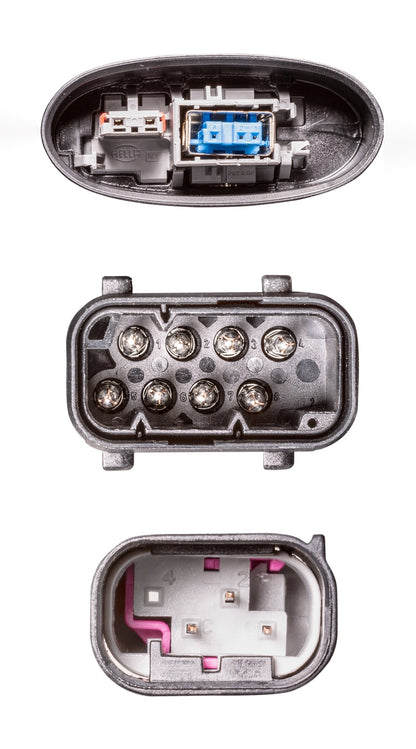 HELLA Halogen/Bi-Xenon-Headlight - left - for e.g. BMW 5 (E60) 1EL163079-001