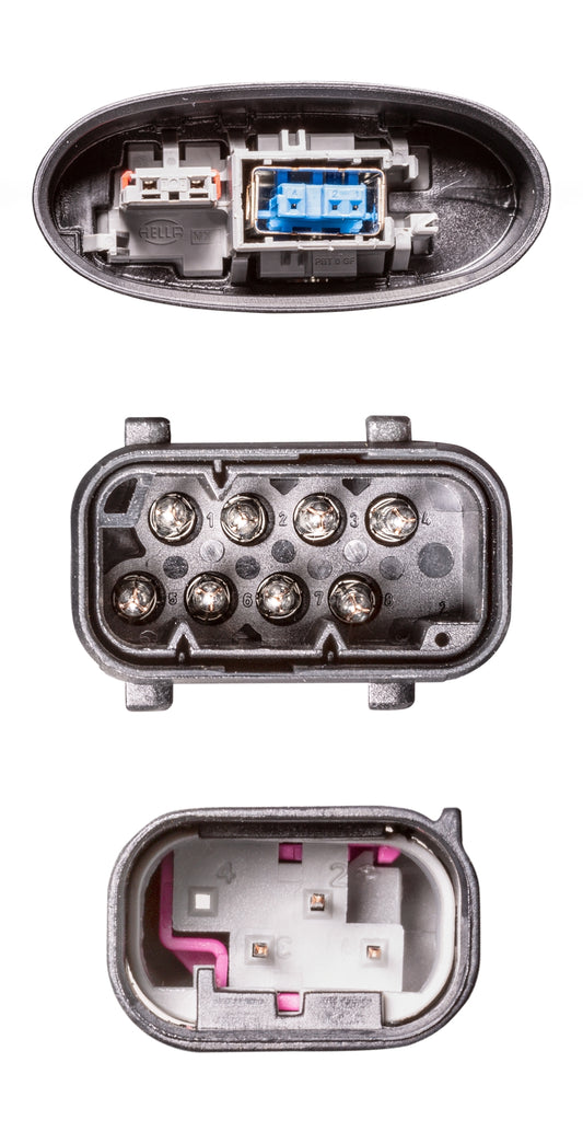 HELLA Halogen/Bi-Xenon-Headlight - right - for e.g. BMW 5 (E60) 1EL163080-001