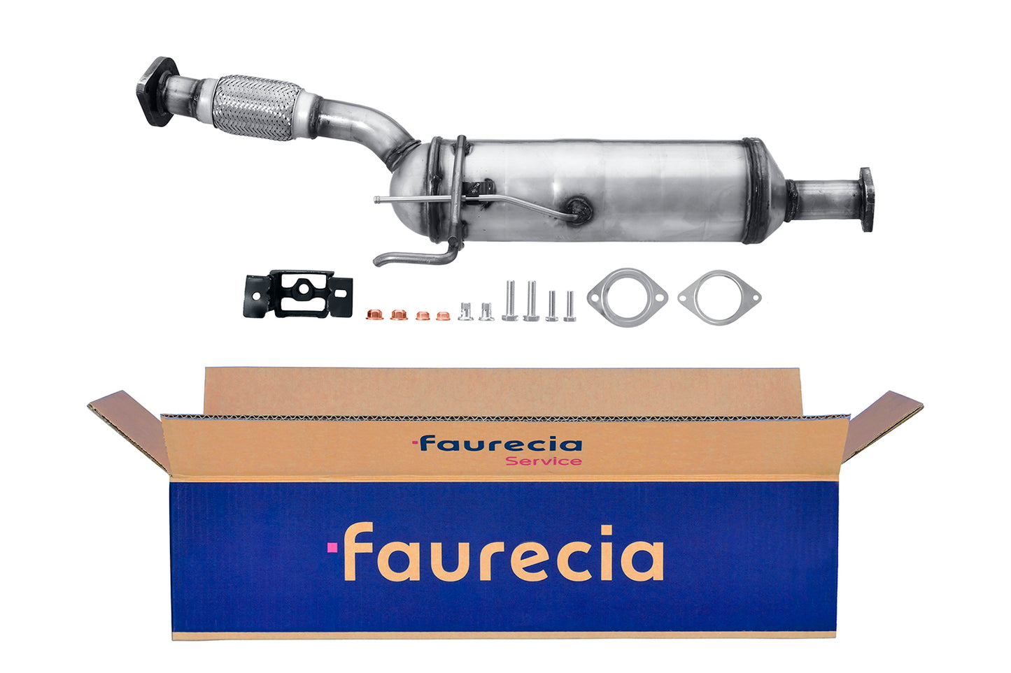 Diesel particulate filter - Easy2Fit® Kit - for e.g. NISSAN QASHQAI