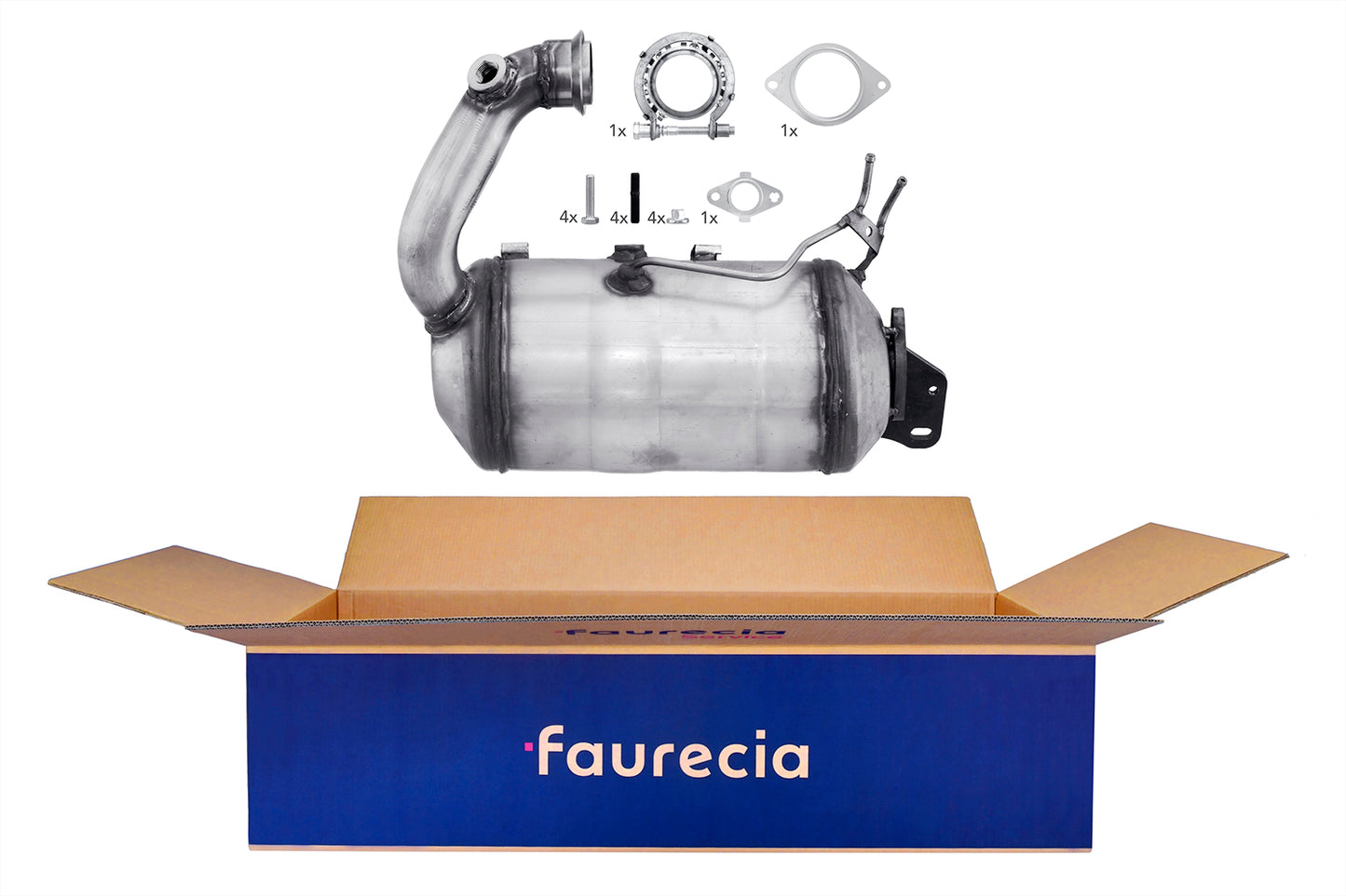 Diesel particulate filter - Easy2Fit® Kit - for e.g. MERCEDES-BENZ A-CLASS (W176