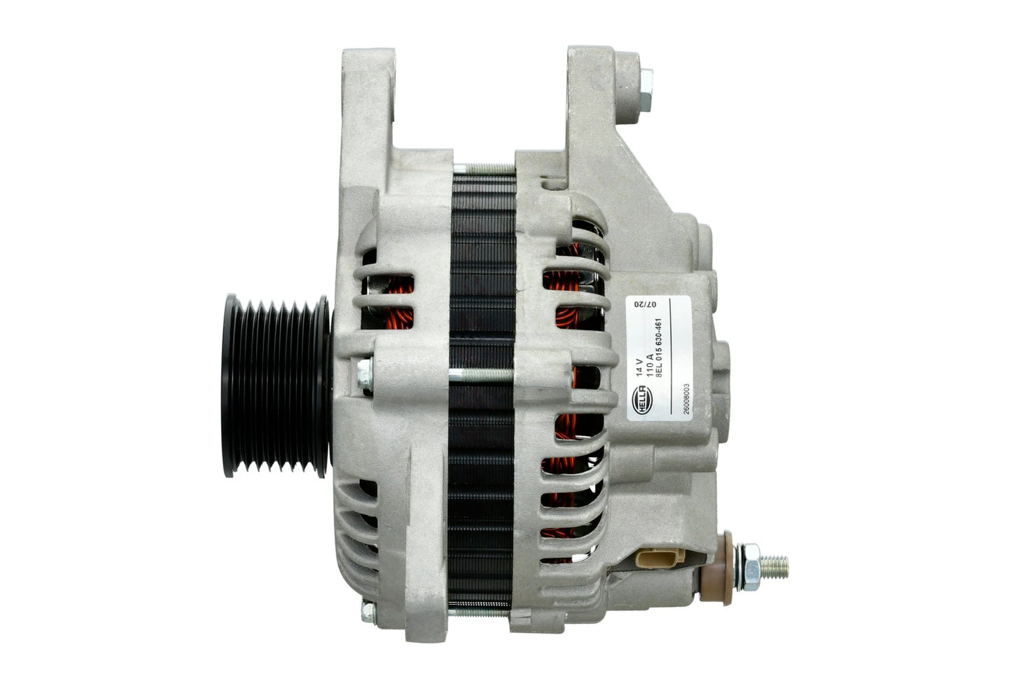 HELLA Alternator - 14V - 110A - for e.g. Mitsubishi Pajero III (V7_W, V6_W) 8EL015630-461