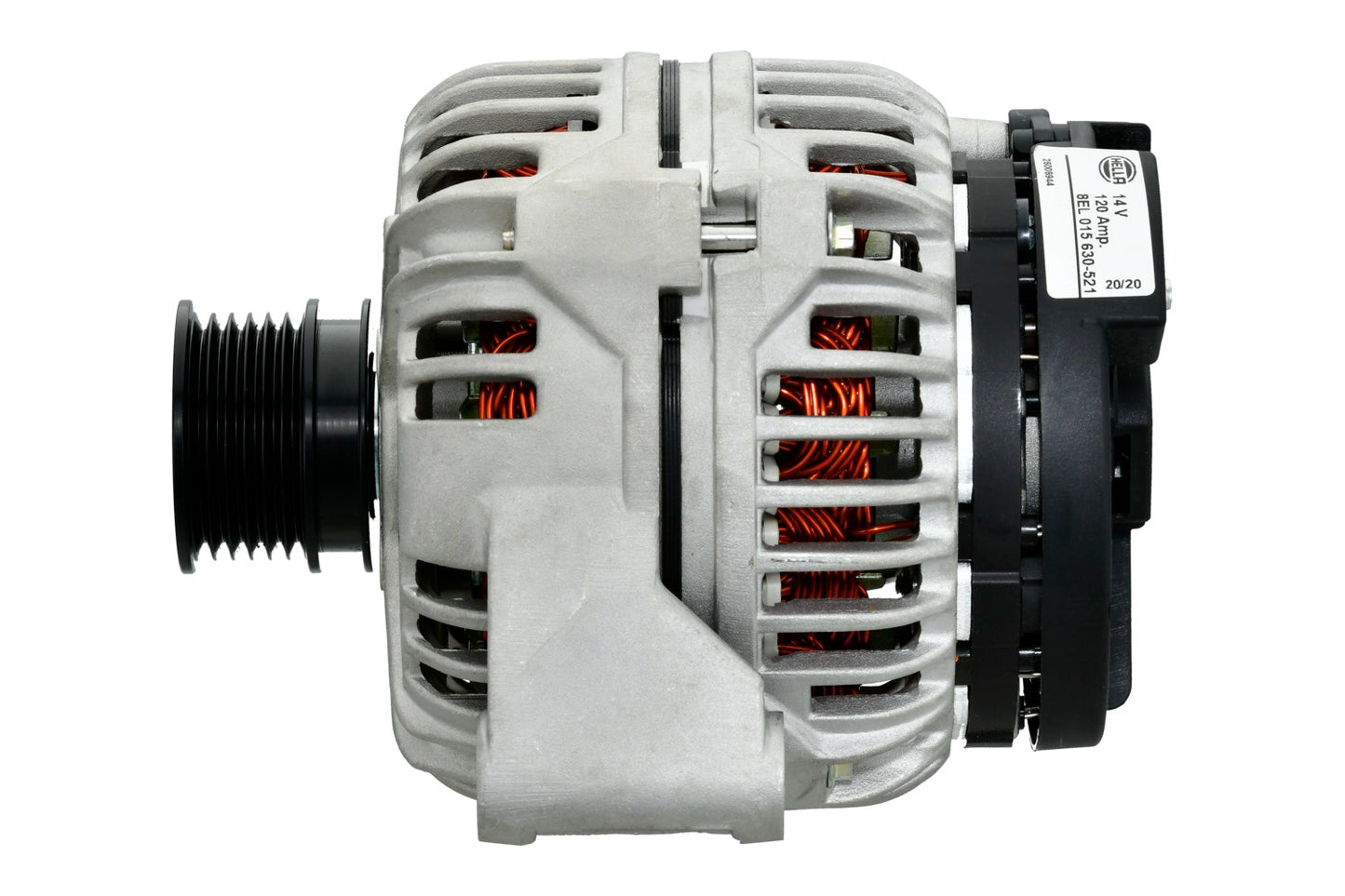 HELLA Alternator - 14V - 120A - for e.g. Mercedes-Benz C-Class (W203) 8EL015630-521