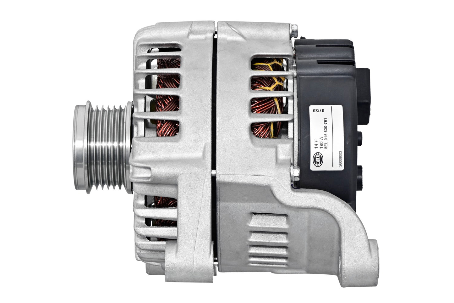 HELLA Alternator - 14V - 180A - for e.g. BMW 3 (E91) 8EL015630-761