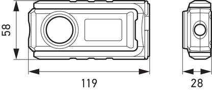 HELLA LED-Hand lamp UP500 - 3.7V 2XM359002-201