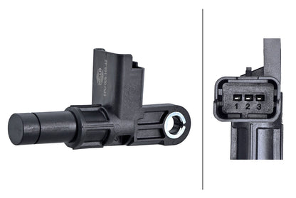 HELLA Sensor, camshaft position - 3-pin connector 6PU009168-421