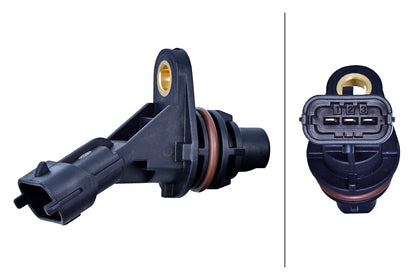 HELLA Sensor, camshaft position - 3-pin connector 6PU009168-491