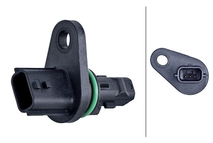 HELLA Sensor, camshaft position - 3-pin connector 6PU009168-521