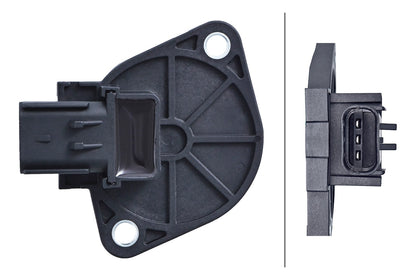 HELLA Sensor, camshaft position - 3-pin connector 6PU009168-591