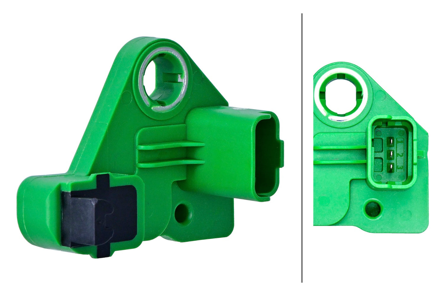 HELLA Sensor, crankshaft pulse - 3-pin connector 6PU009168-681
