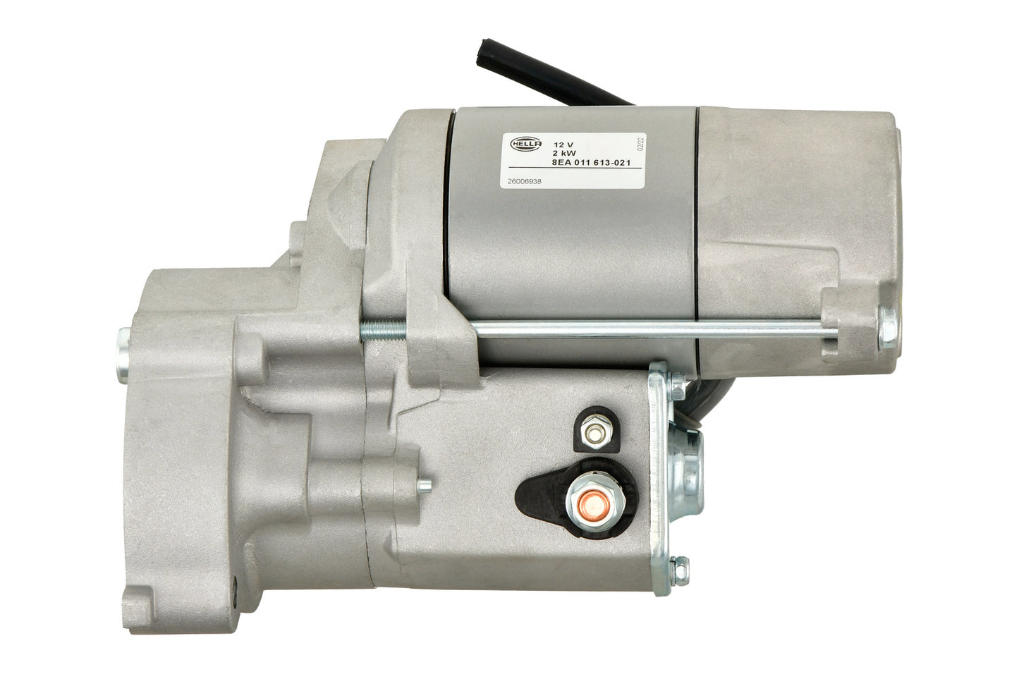 HELLA Starter - 12V - 2kW - for e.g. LAND ROVER FREELANDER 2 (L359) 2.2 TD4  8EA011613-021
