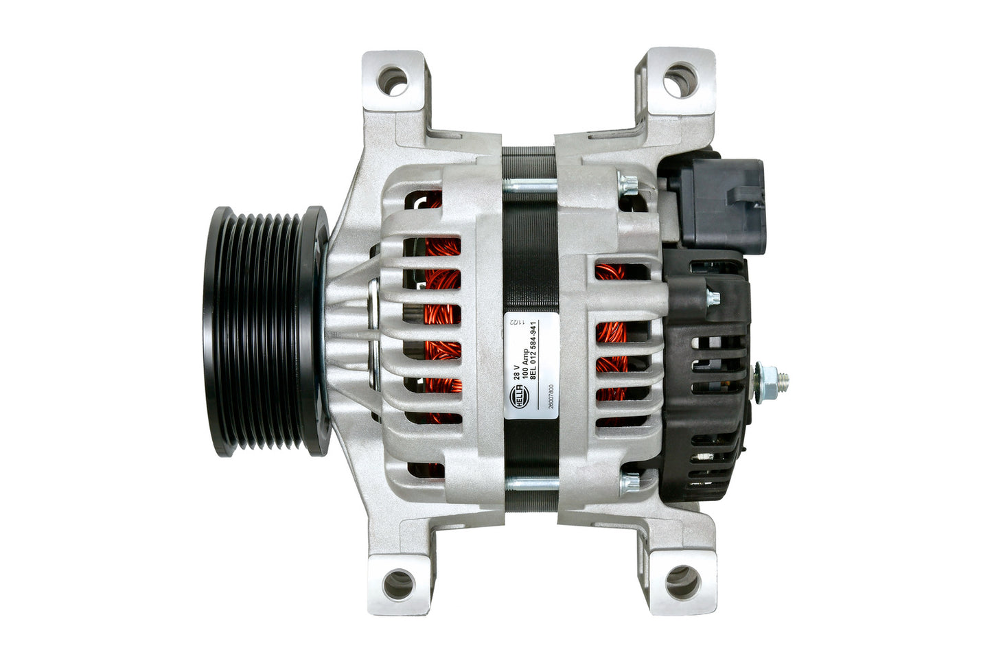HELLA Alternator - 28V - 100A - for e.g. Mercedes-Benz Actros 8EL012584-941