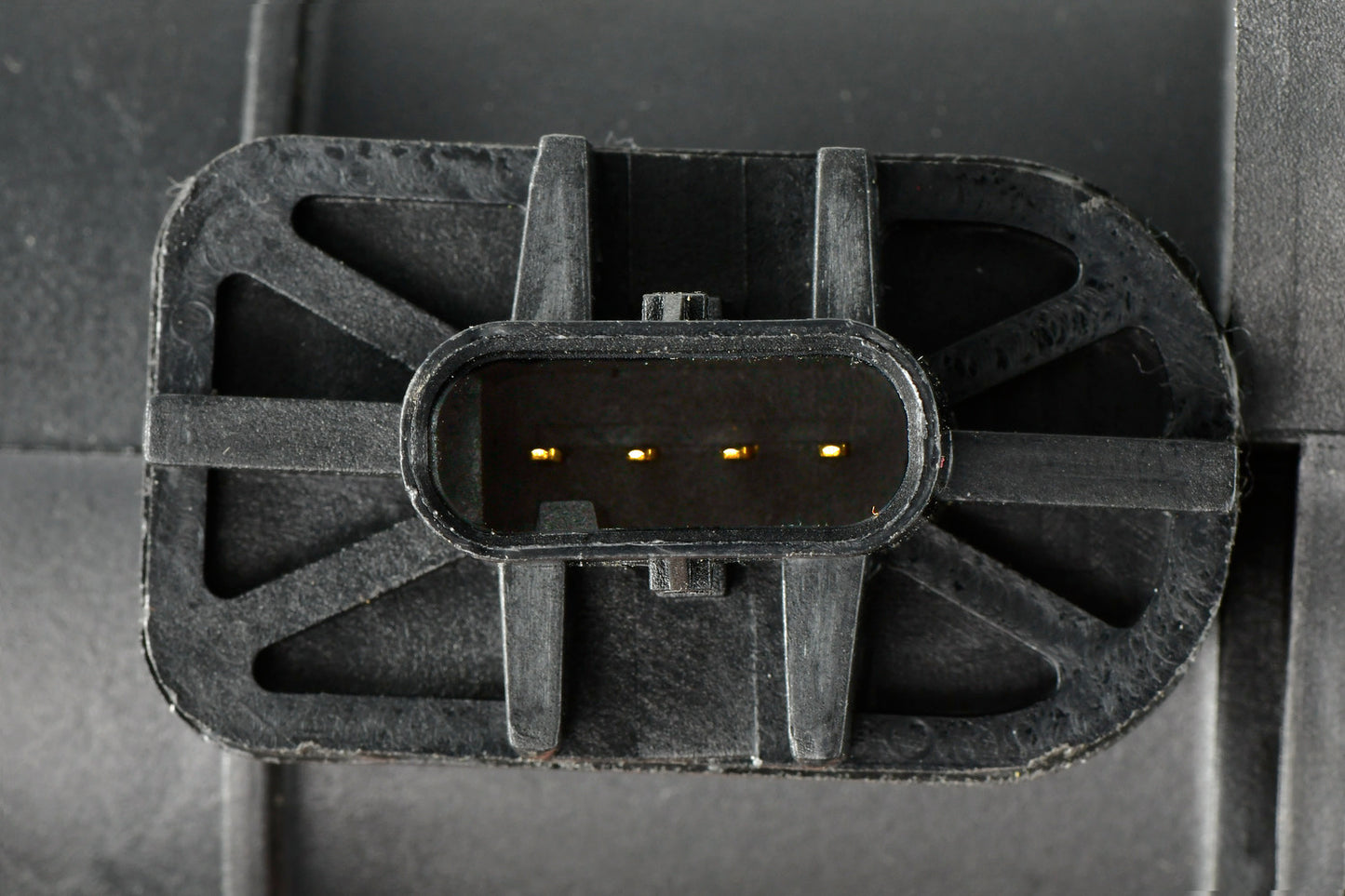 HELLA Mass Air Flow Sensor - 4-pin connector - Pipe-neck 8ET358166-491