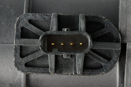 HELLA Mass Air Flow Sensor - 4-pin connector - Pipe-neck 8ET358166-491
