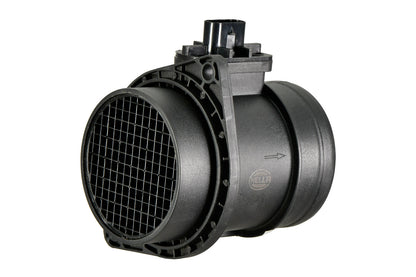 HELLA Mass Air Flow Sensor - 4-pin connector - Pipe-neck 8ET358166-491