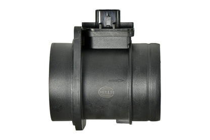 HELLA Mass Air Flow Sensor - 4-pin connector - Pipe-neck 8ET358166-491