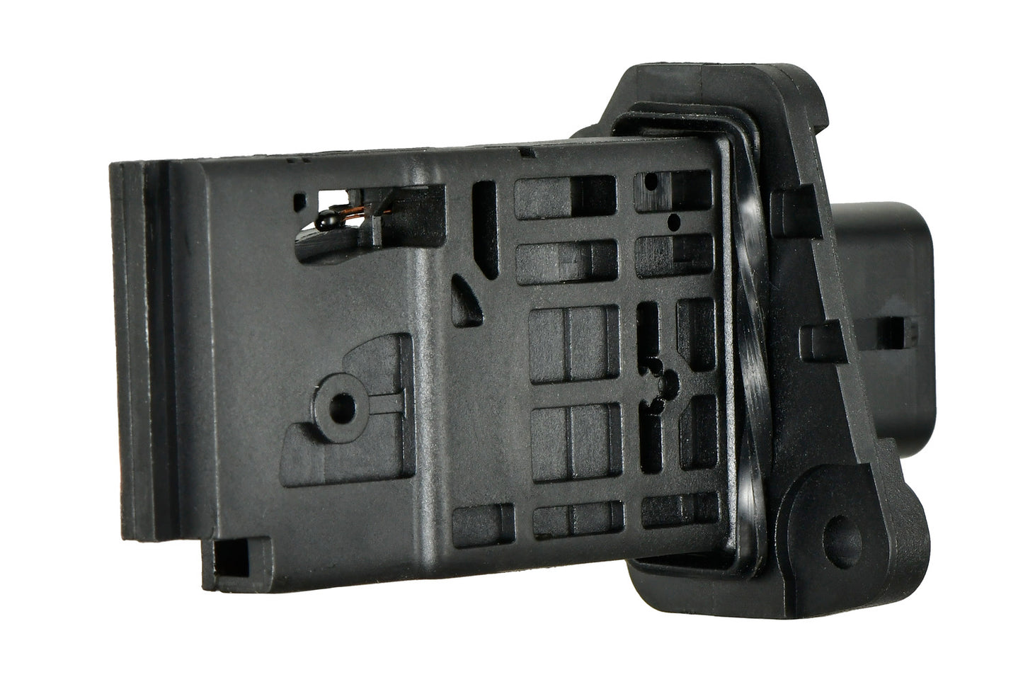 HELLA Mass Air Flow Sensor - 4-pin connector - Bolted - without housing 8ET358166-501