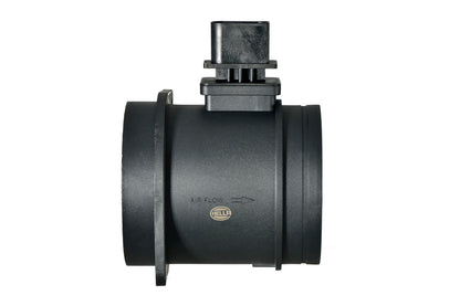 HELLA Mass Air Flow Sensor - 5-pin connector - Pipe-neck 8ET358166-551