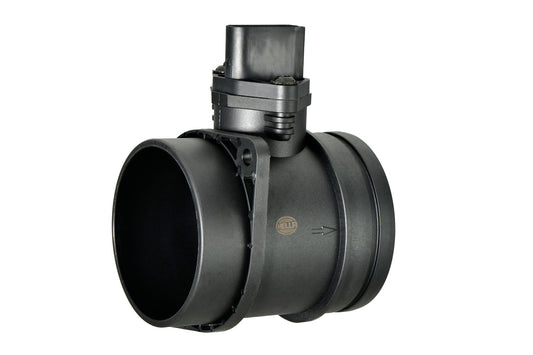 HELLA Mass Air Flow Sensor - 5-pin connector - Pipe-neck 8ET358166-561
