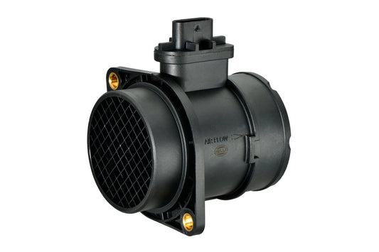 HELLA Mass Air Flow Sensor - 5-pin connector - Pipe-neck 8ET358166-581