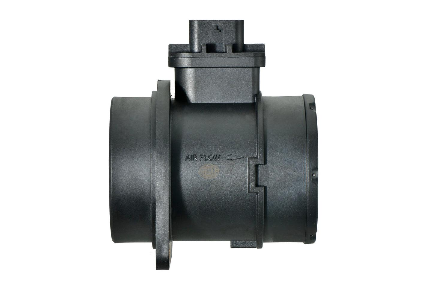 HELLA Mass Air Flow Sensor - 5-pin connector - Pipe-neck 8ET358166-581