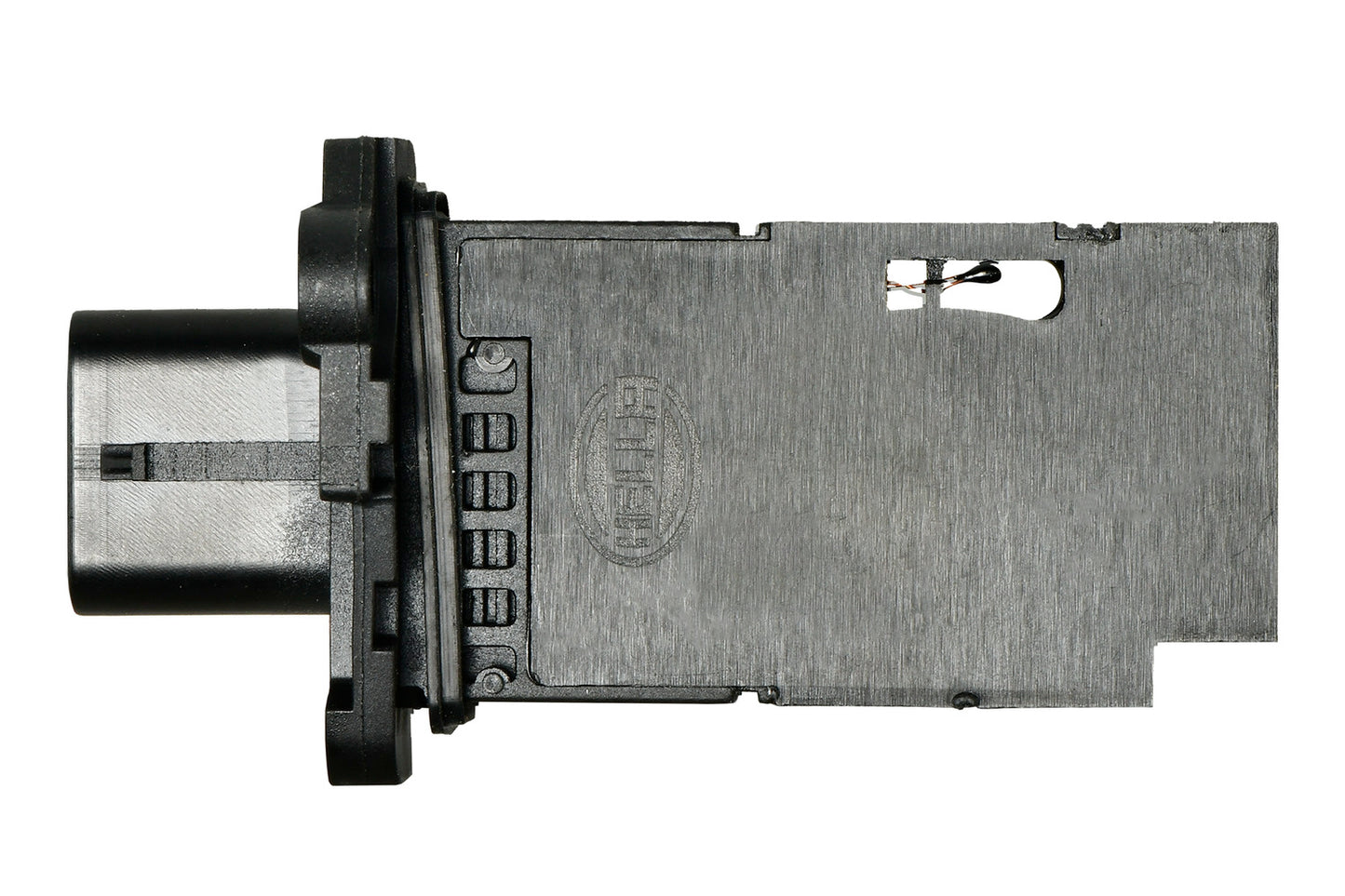 HELLA Mass Air Flow Sensor - 4-pin connector - Bolted - without housing 8ET358166-481