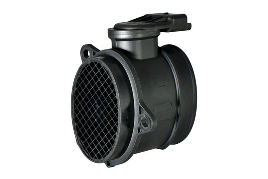 HELLA Mass Air Flow Sensor - 5-pin connector - Pipe-neck 8ET358166-601