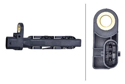 HELLA Sensor, crankshaft pulse - 3-pin connector 6PU009168-811