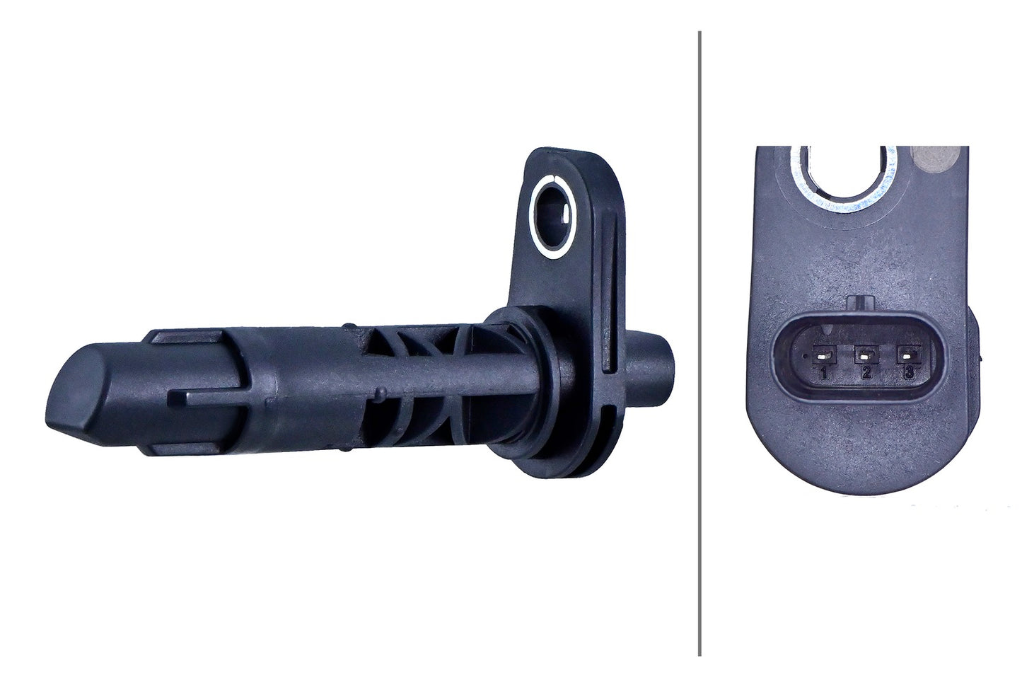 HELLA Sensor, crankshaft pulse - 3-pin connector 6PU009168-831