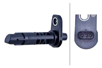 HELLA Sensor, crankshaft pulse - 3-pin connector 6PU009168-831