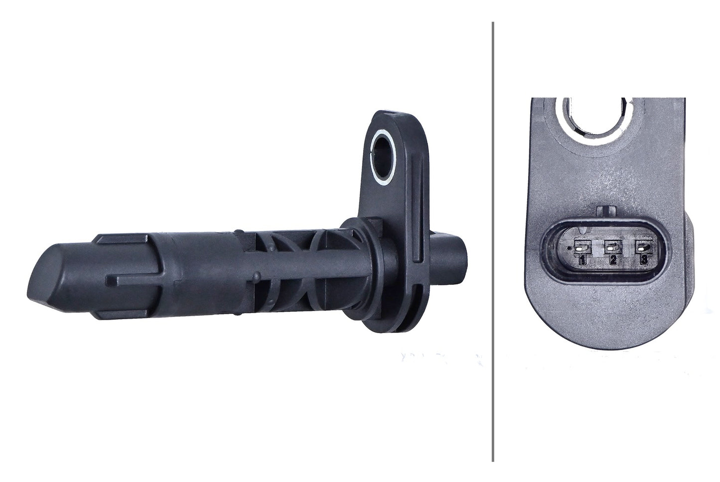 HELLA Sensor, crankshaft pulse - 3-pin connector 6PU009168-841
