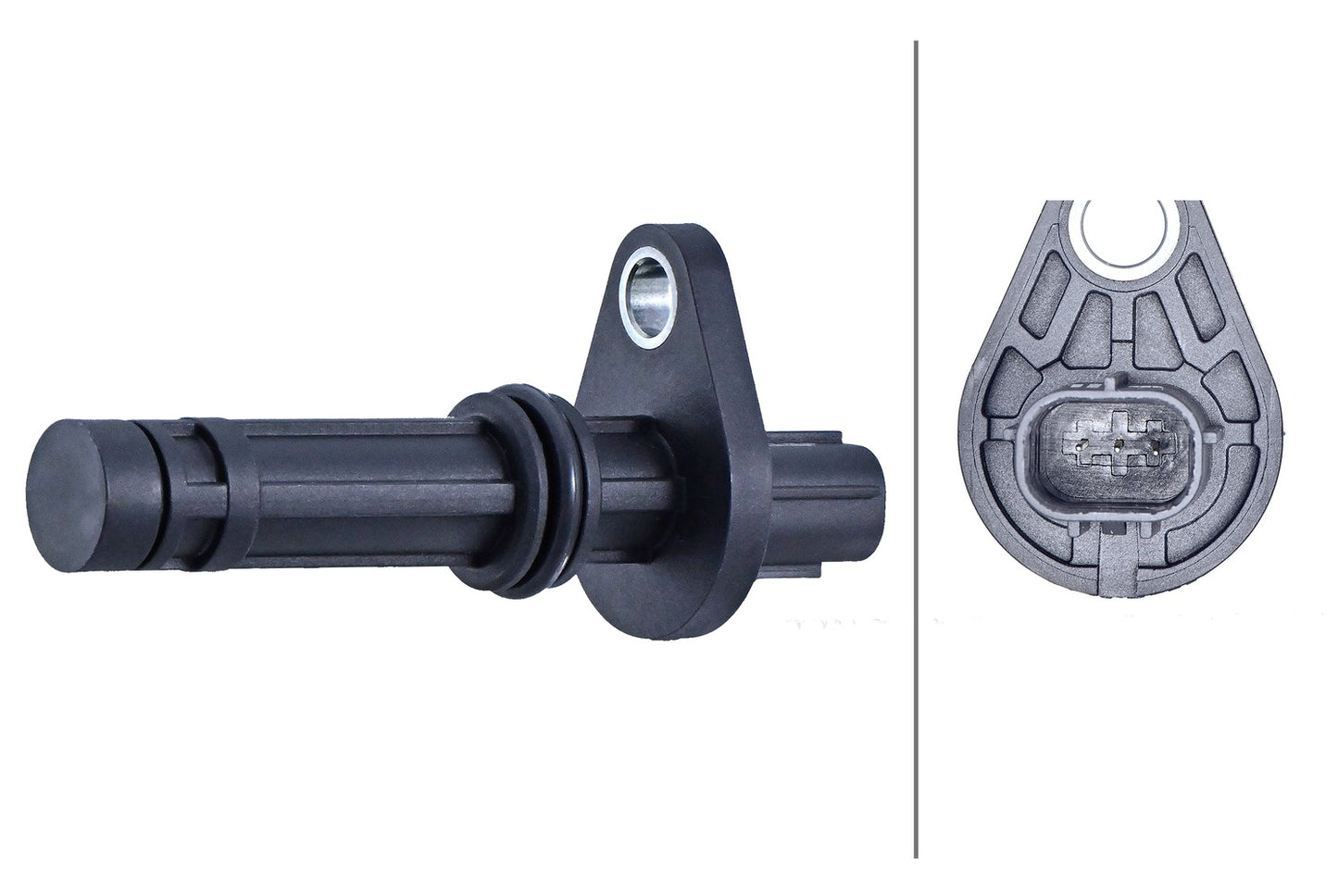 HELLA Sensor, crankshaft pulse - 3-pin connector 6PU009168-891