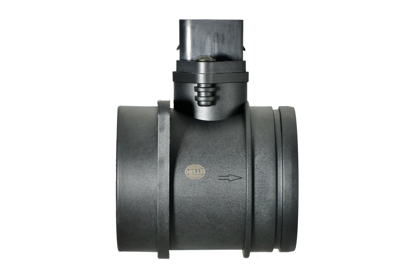 HELLA Mass Air Flow Sensor - 5-pin connector - Pipe-neck 8ET358166-561
